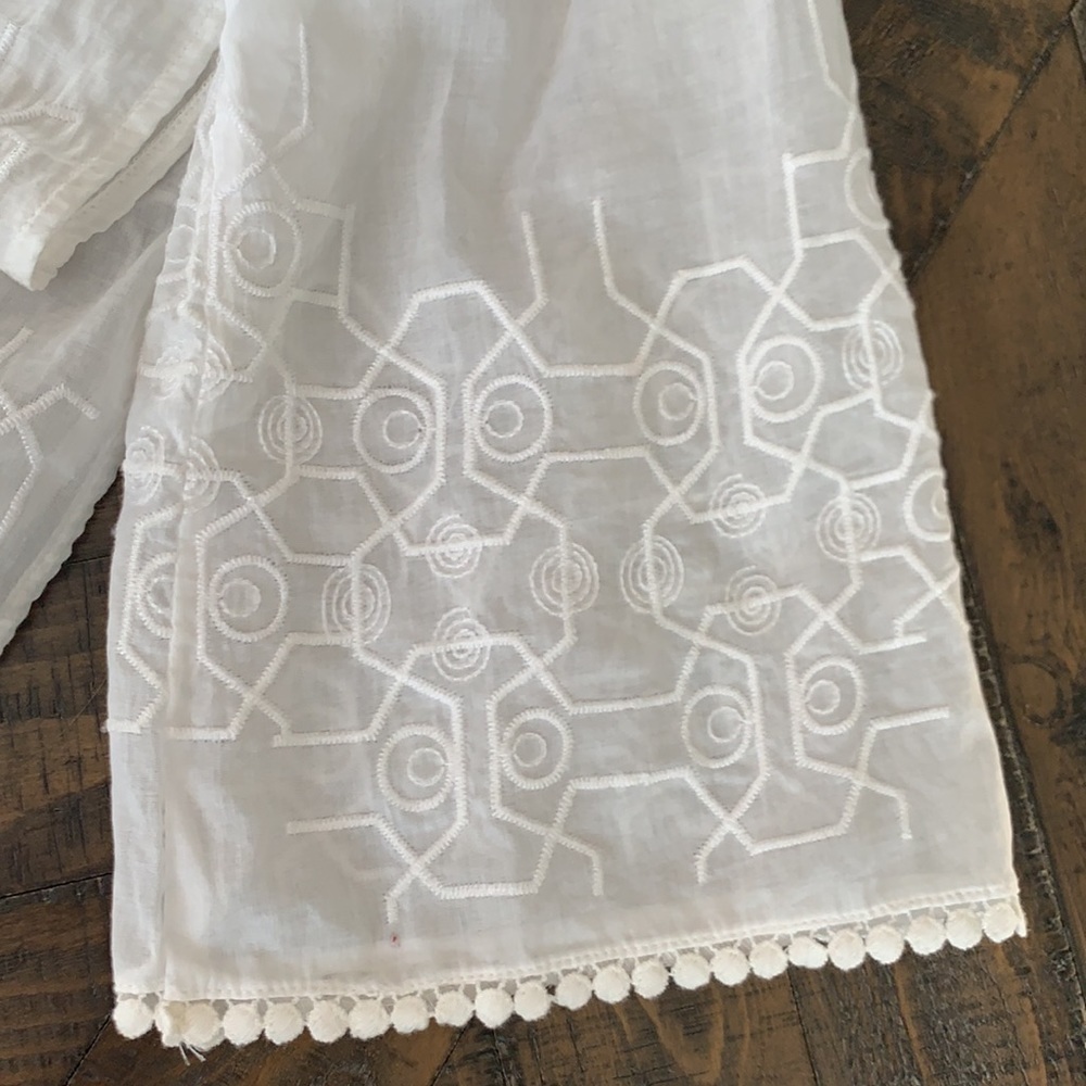 Esley sheer tunic embroidered top - Picture 5 of 5